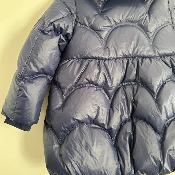Toddler Girls Balabala Puffy Blue Coat size US 5/6 - Picture 6 of 6